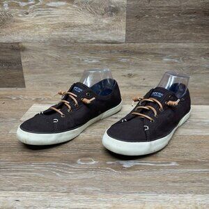 Sperry Top Sider Maroon Boat Shoes Women's Size 10